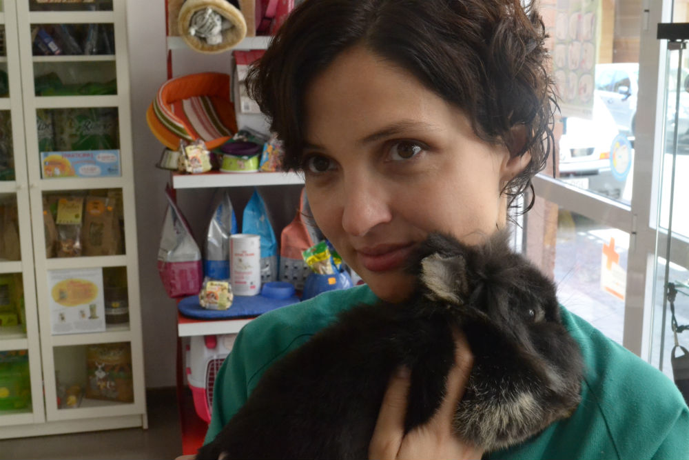 Blanca López-Malla, veterinaria especialista en animales exóticos.